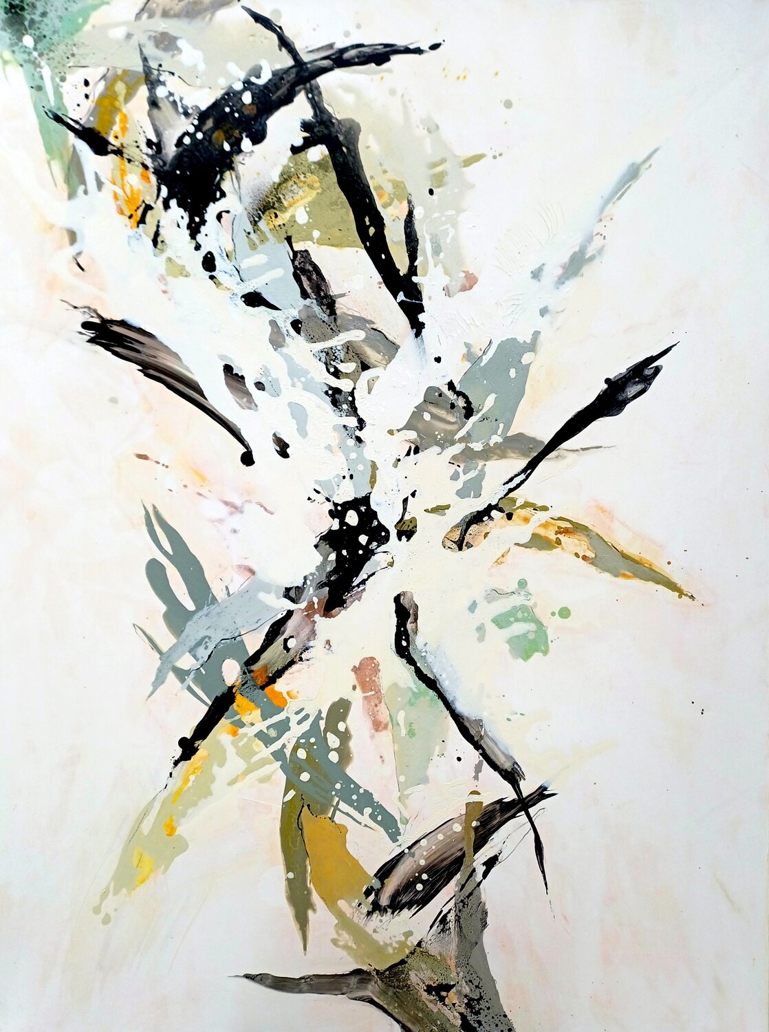 Dance Of Colors Gunda Jastorff Original painting for sale