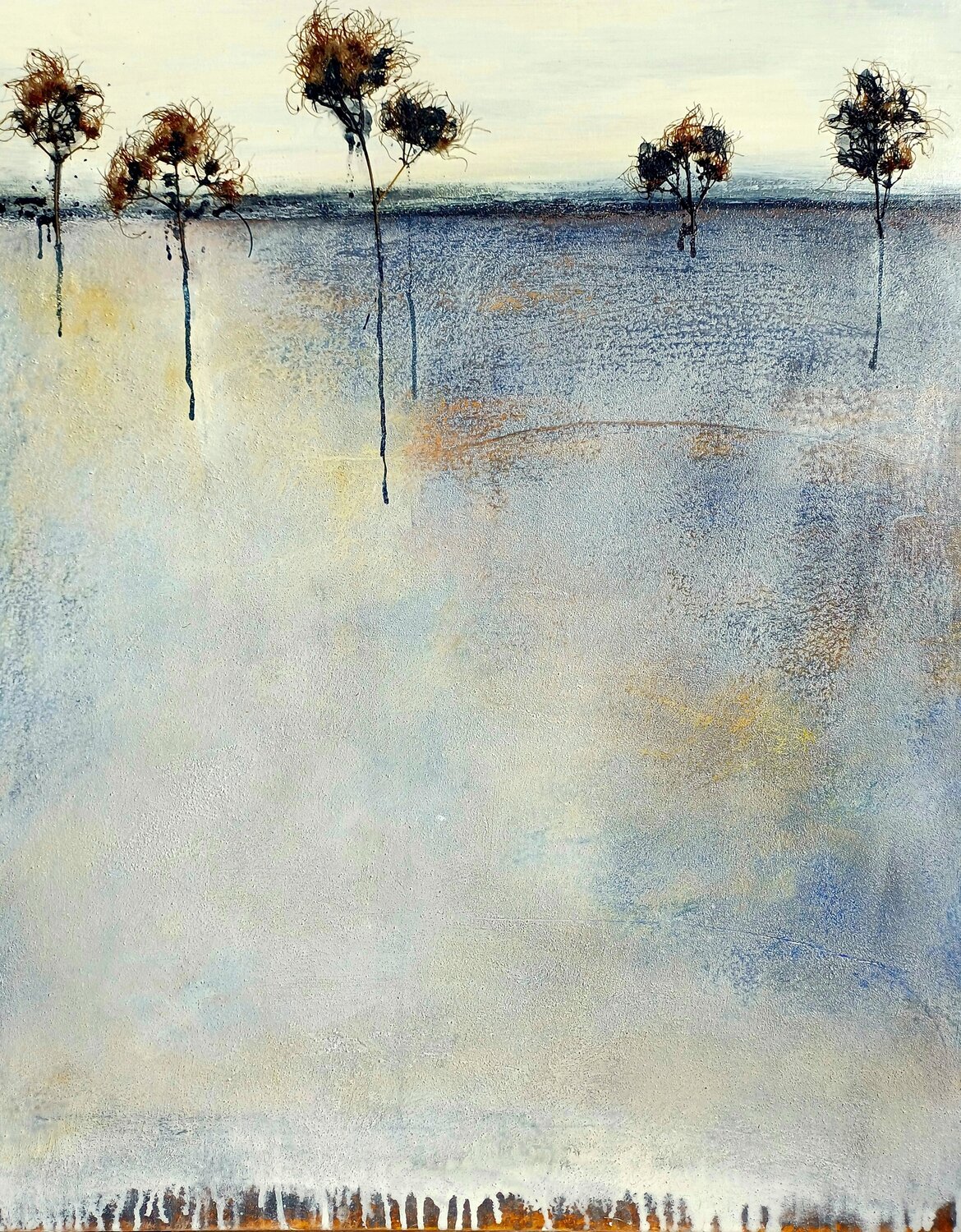 Flowers Gunda Jastorff Original painting for sale