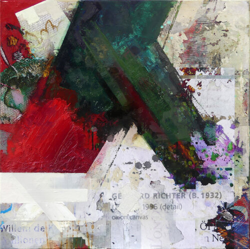 Readymade Painting Richter by Peter Vahlefeld, Painting for Sale on Select