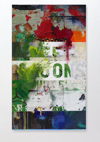 Untitled Readymade (Hulk vs. Elvis) by Peter Vahlefeld, Painting for Sale on Select