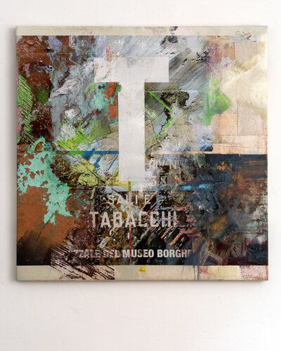 Sali e Tabacchi #3 (Rome) by Peter Vahlefeld, Painting for Sale on Select
