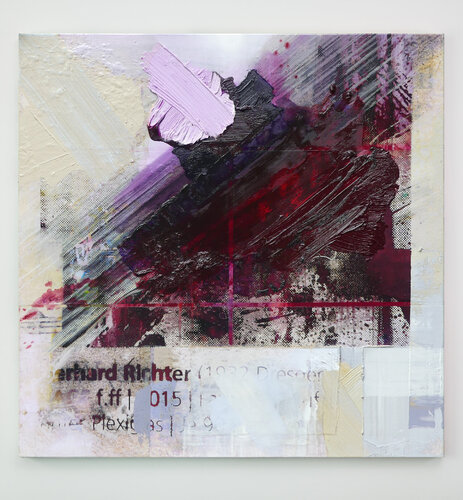 Untitled Abstraction (Auction Ad) by Peter Vahlefeld, Painting for Sale on Select
