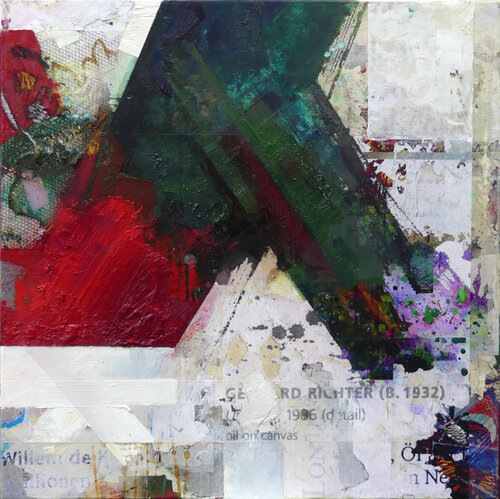 Readymade Painting (Don’t Speak) von Peter Vahlefeld, Malerei kaufen auf Select