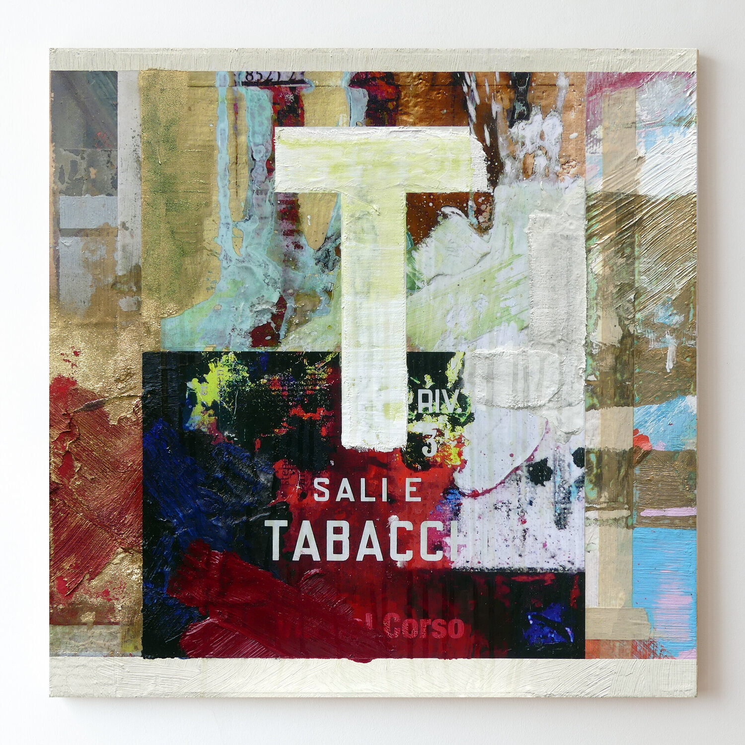 Sali e Tabacchi #18 (Rome) Peter Vahlefeld Original painting for sale