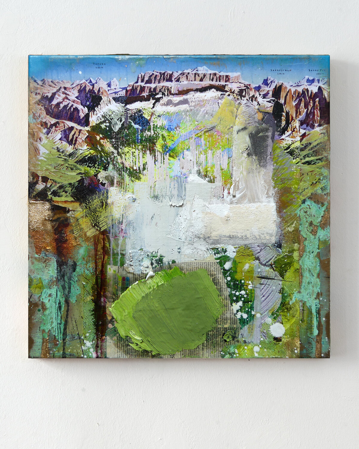 Untitled Genre (Landscape #1) Peter Vahlefeld Original painting for sale