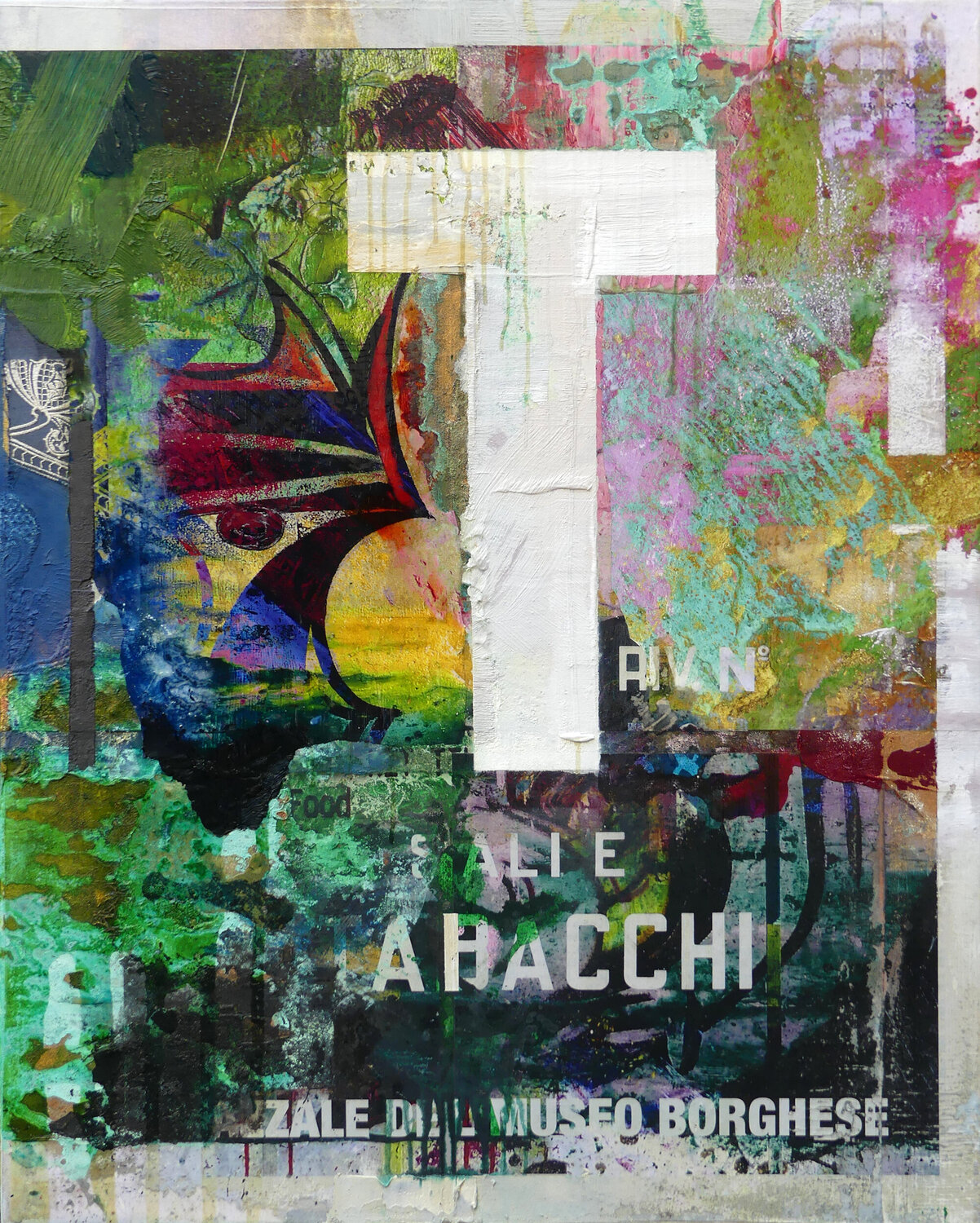 Sali e Tabacchi #12 (Rome) Peter Vahlefeld Original painting for sale