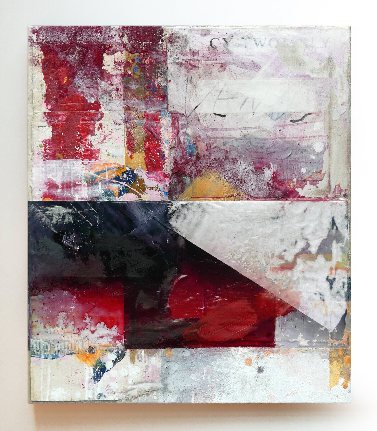 Readymade Painting (Artforum) Peter Vahlefeld Original painting for sale