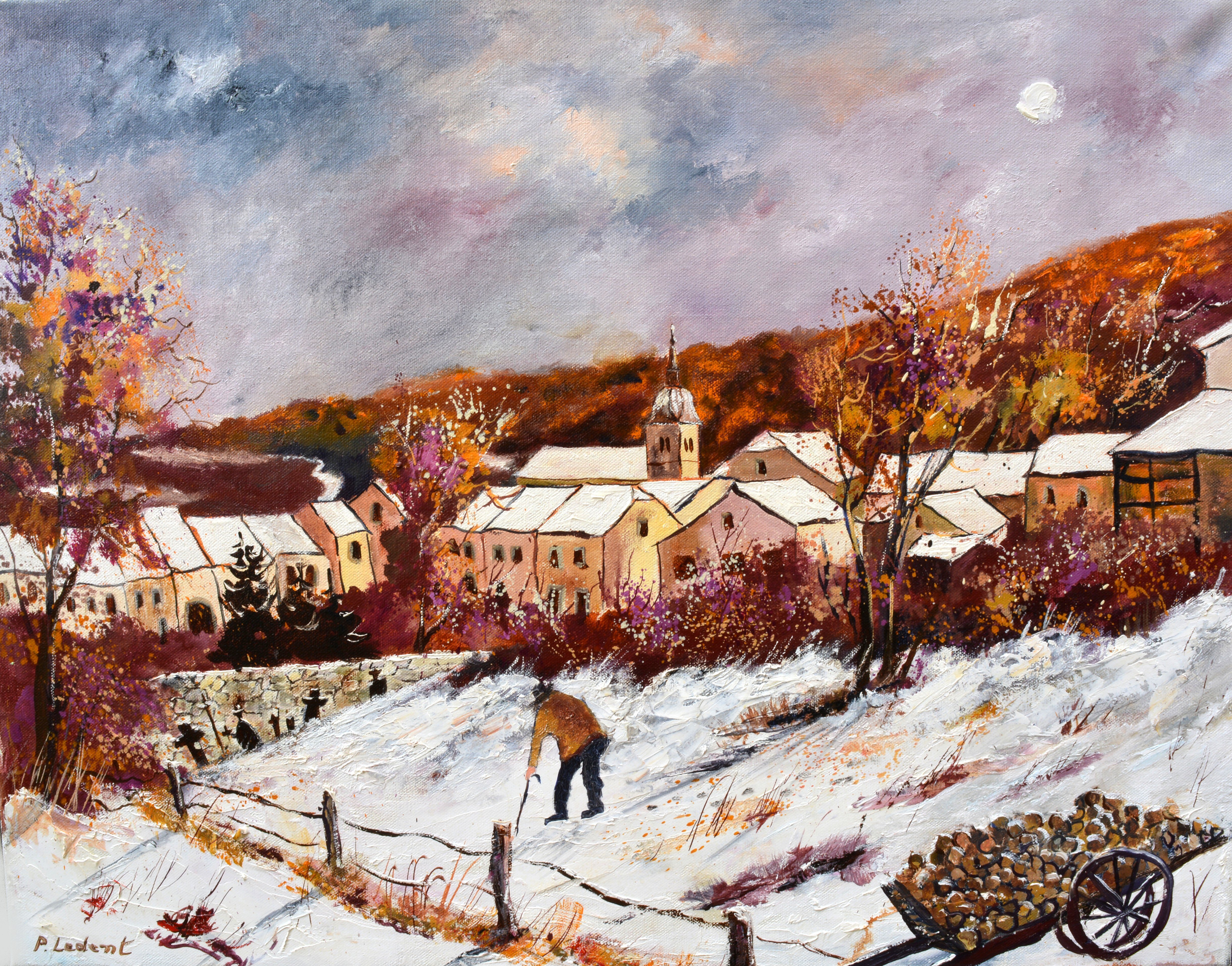 Topic Snow paintings