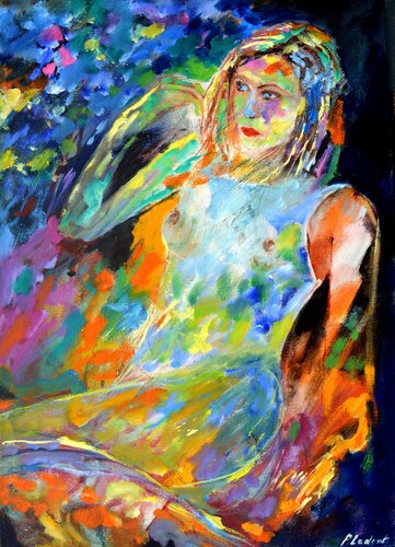 Ornella by Pol Ledent, Painting for Sale on Select