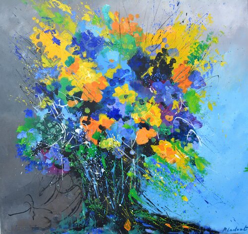 Colors wake the morning by Pol Ledent, Painting for Sale on Select