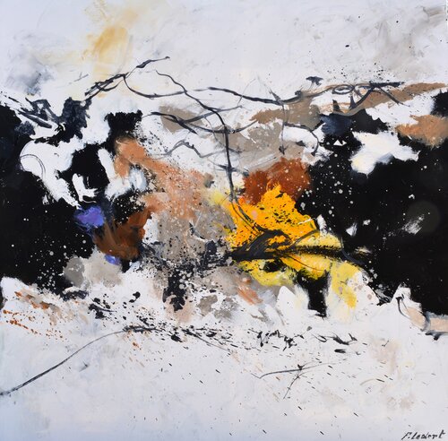 Psyche's floating hair 26 by Pol Ledent, Painting for Sale on Select