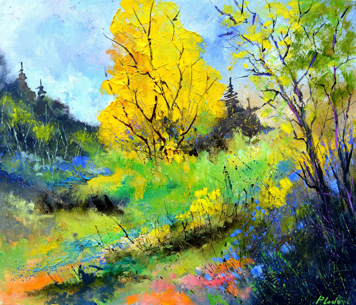 A new morning Pol Ledent Original painting for sale