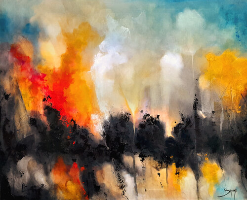 Interlude by Eric Bruni, Painting for Sale on Select