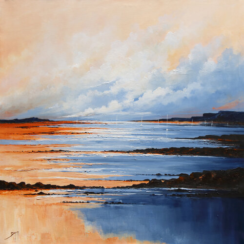 Symphonie marine by Eric Bruni, Painting for Sale on Select
