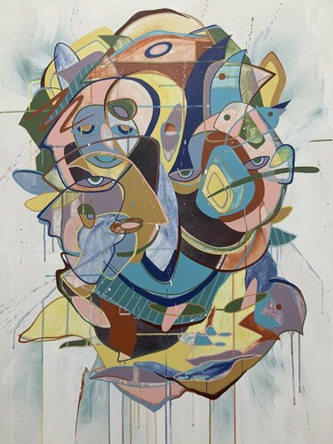 explore some options / I’ll let you be in my dream if I can be in yours by Eric Wixon, Painting for Sale on Select