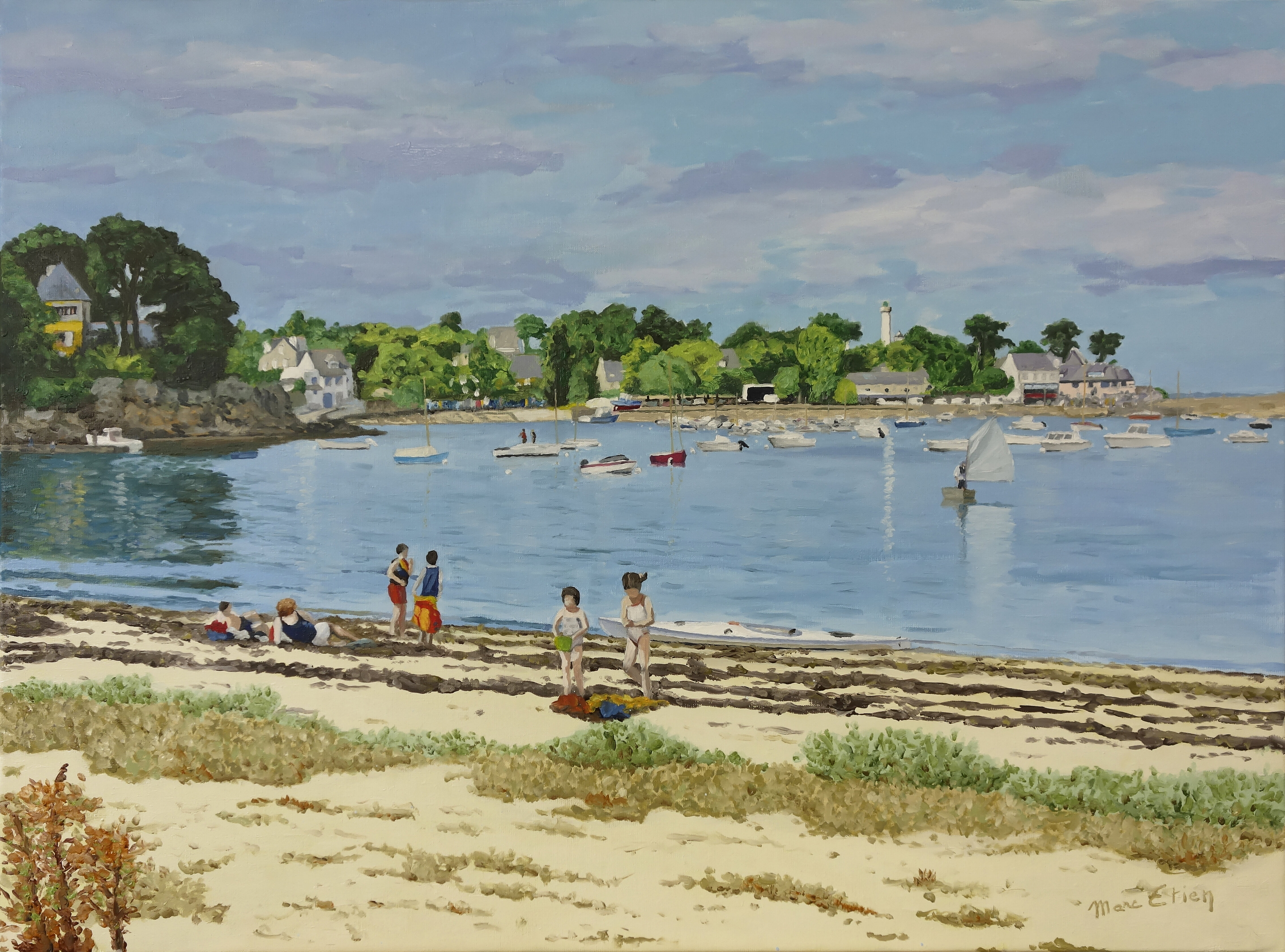 Arzon, plage de Port Navalo