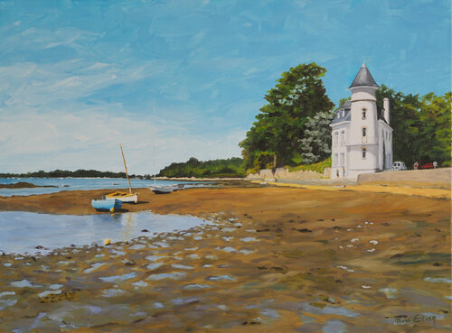 Arradon, la tour Vincent by Marc Etien, Painting for Sale on Select