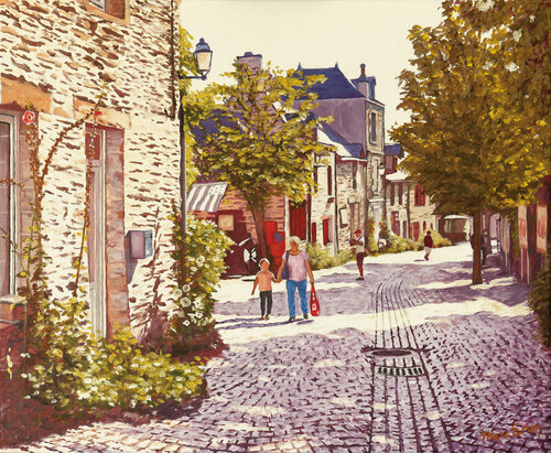 La Gacilly by Marc Etien, Painting for Sale on Select