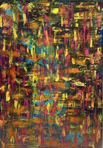 Viandanti by STEFANIA GAGLIARDI, Painting for Sale on Select