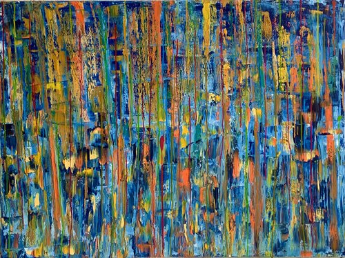 Pioggia di colori by STEFANIA GAGLIARDI, Painting for Sale on Select
