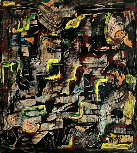 Segmenti by STEFANIA GAGLIARDI, Painting for Sale on Select