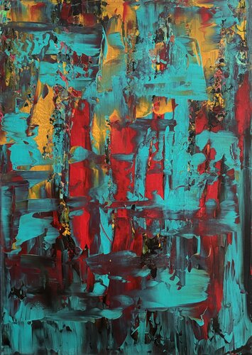 Red by STEFANIA GAGLIARDI, Painting for Sale on Select