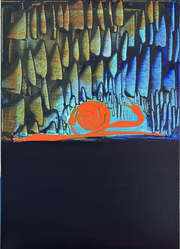 The snail by STEFANIA GAGLIARDI, Painting for Sale on Select