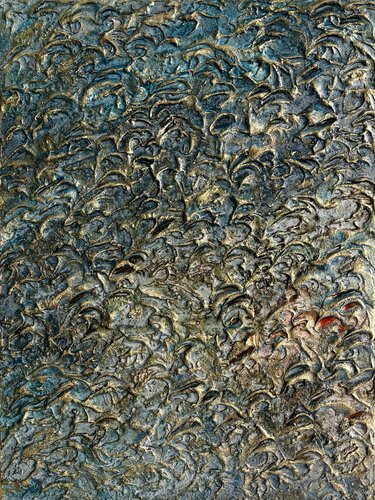 Le onde dorate by STEFANIA GAGLIARDI, Painting for Sale on Select
