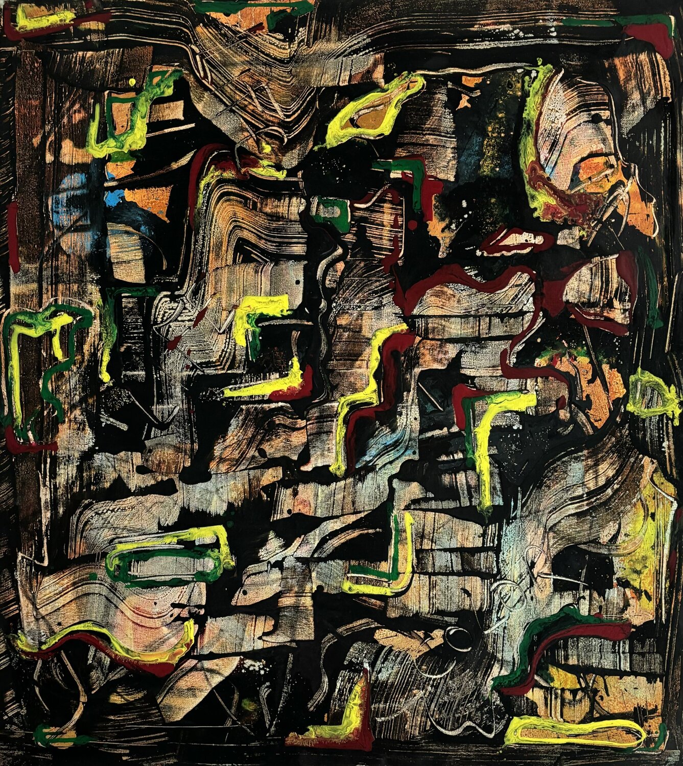 Segmenti STEFANIA GAGLIARDI Original painting for sale