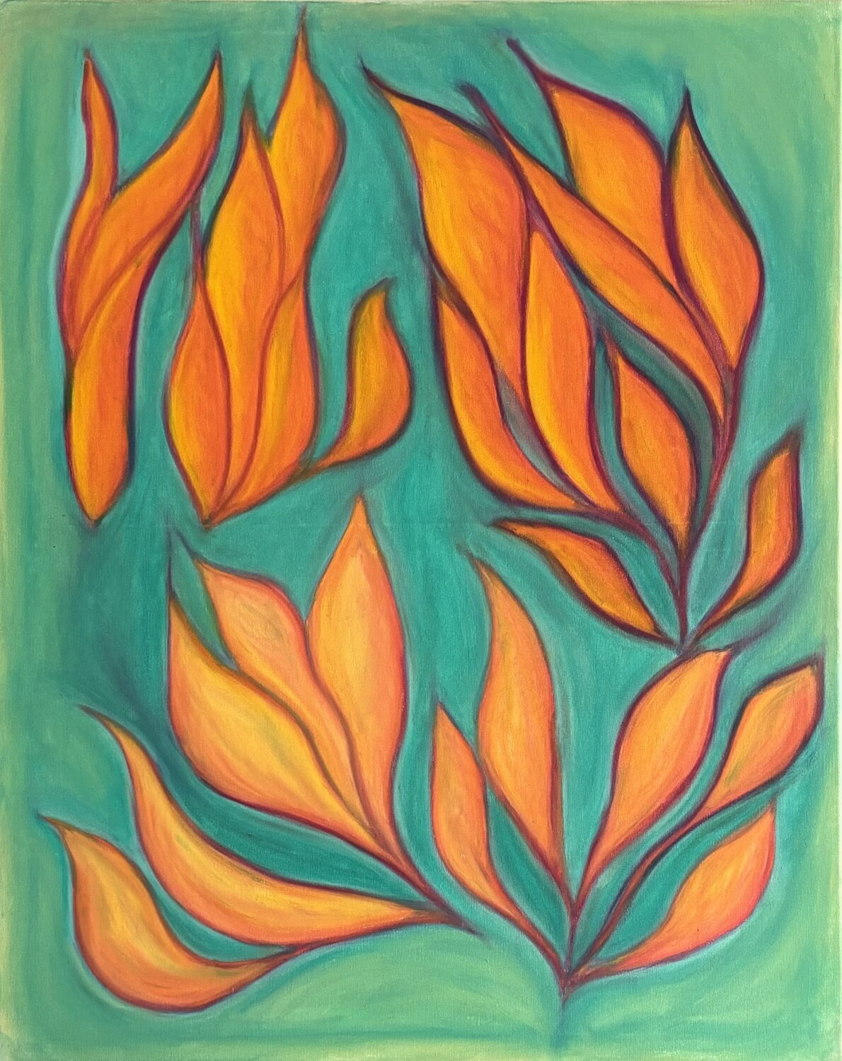 Petali STEFANIA GAGLIARDI Original painting for sale