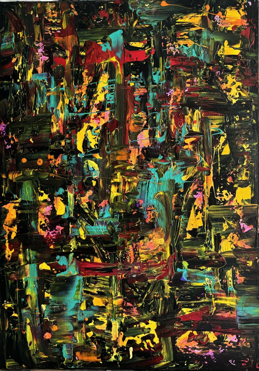 Dolci contrasti STEFANIA GAGLIARDI Original painting for sale