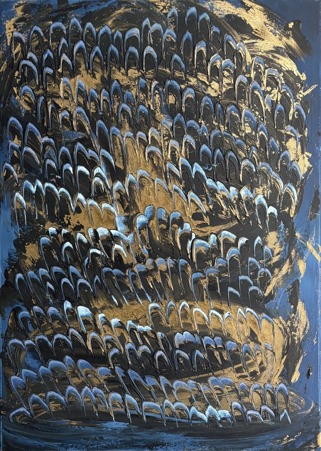 La torre blu STEFANIA GAGLIARDI Original painting for sale