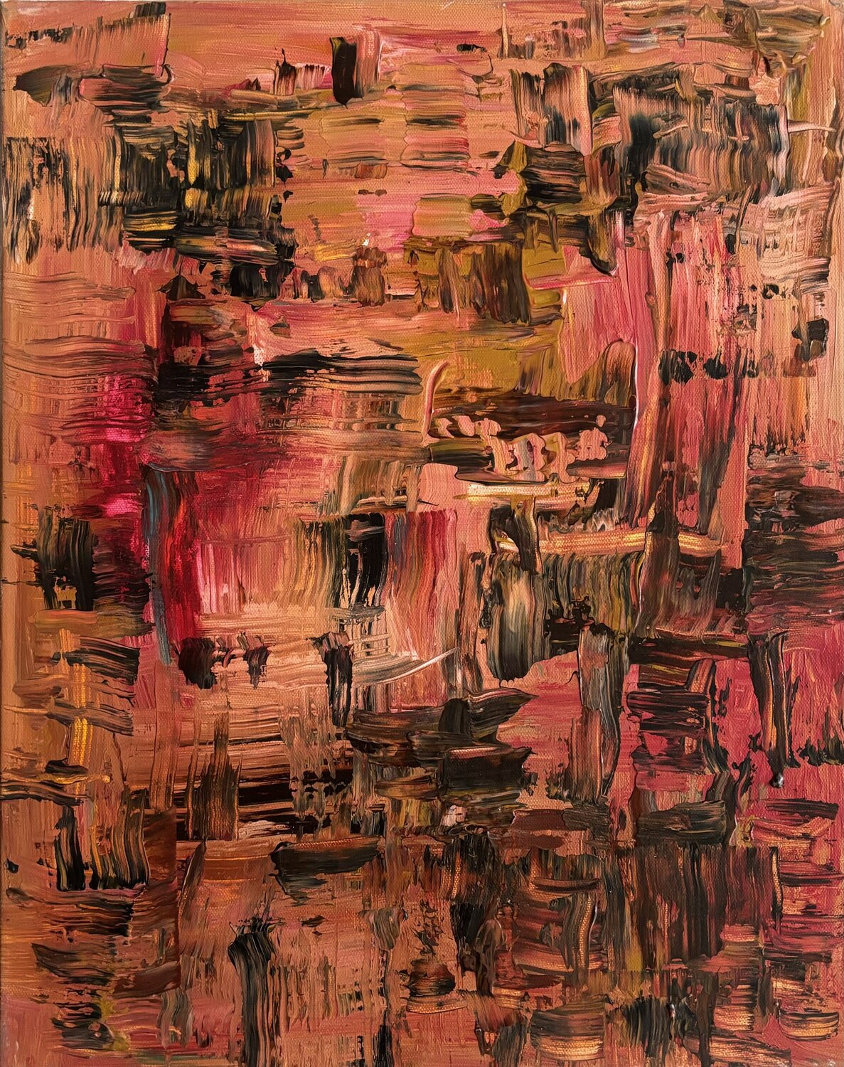 astratto 1 STEFANIA GAGLIARDI Original painting for sale