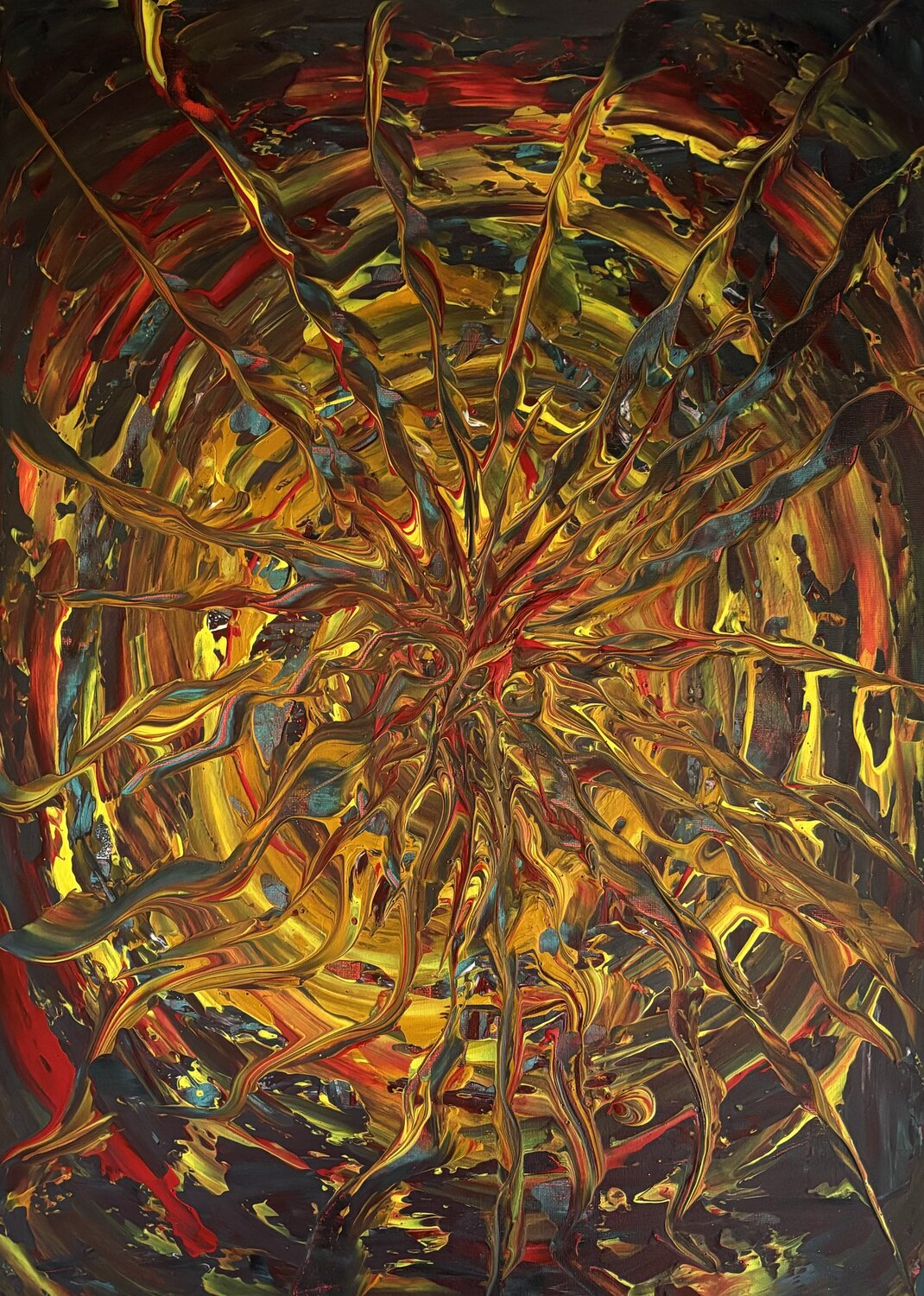 Energy STEFANIA GAGLIARDI Original painting for sale