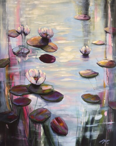 Serenity 11 by Sandra Gebhardt-Höpfner, Painting for Sale on Select