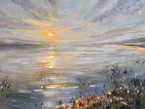 Enchanted By The Sea von Sandra Gebhardt-Höpfner, Malerei kaufen auf Select