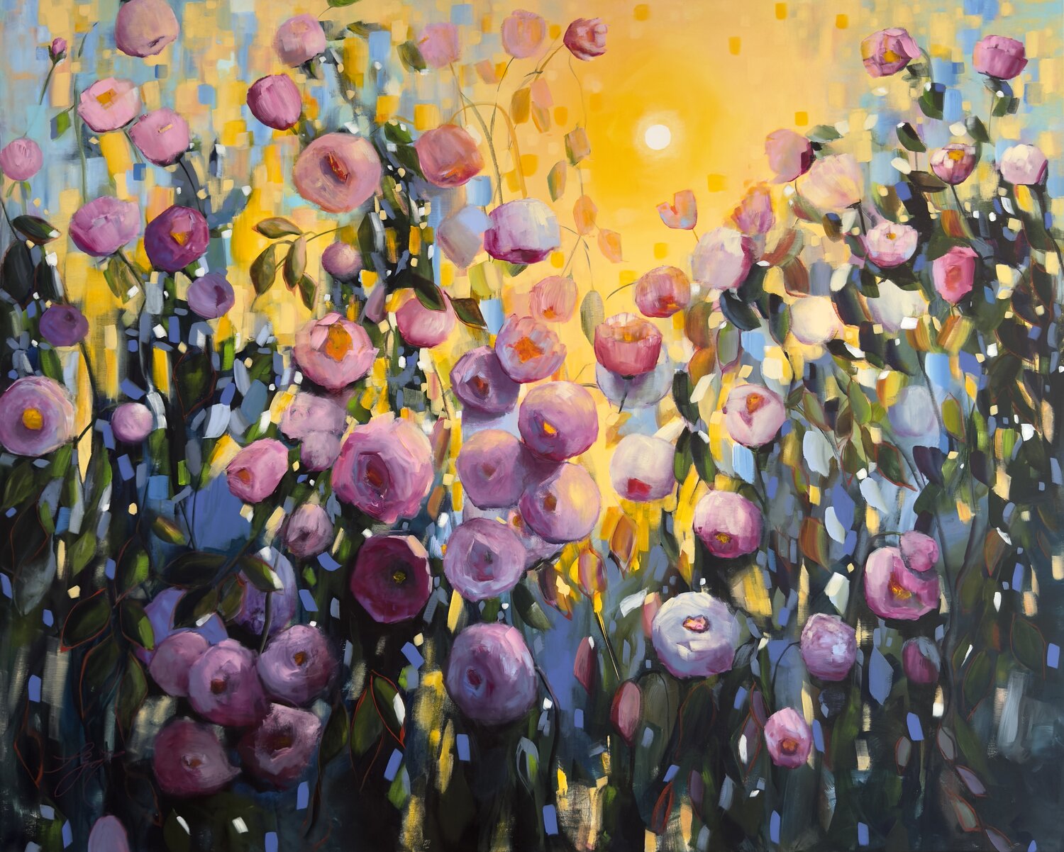 Always Rise Up 1 Sandra Gebhardt-Höpfner Original painting for sale