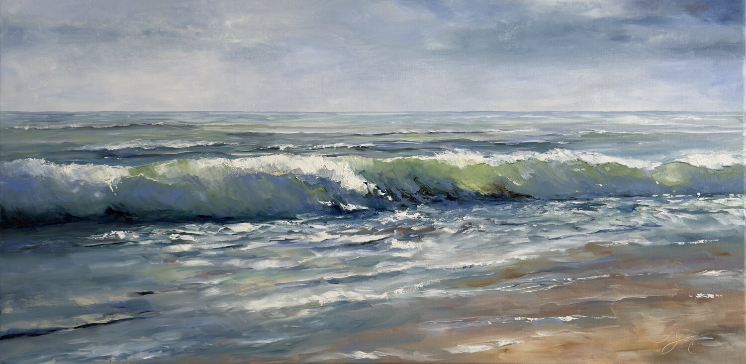 Ocean Breeze 1 Sandra Gebhardt-Höpfner Original painting for sale