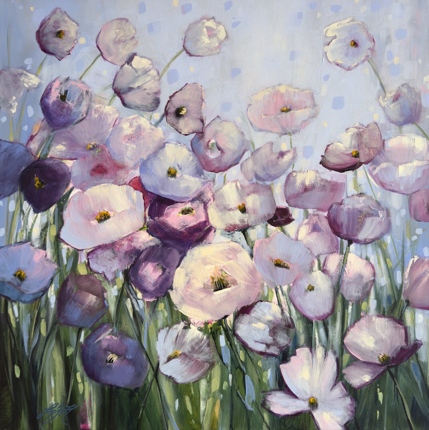 Pretty In Light Sandra Gebhardt-Höpfner Original painting for sale