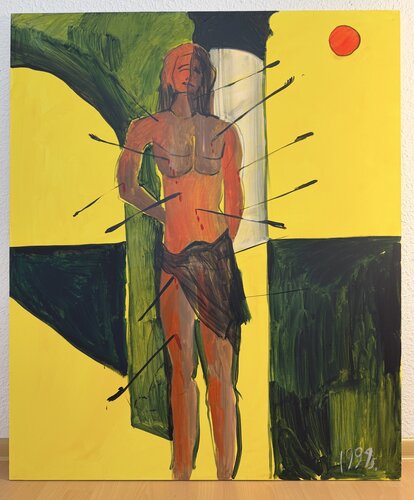 Saint Sebastian by Brüder Peter & Arkadi Martyniuk, Painting for Sale on Select