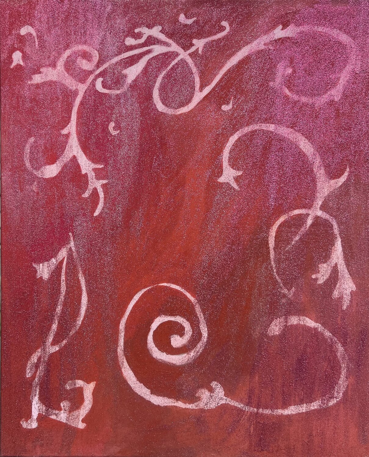 Pink Abstraction Brüder Peter & Arkadi Martyniuk Original painting for sale