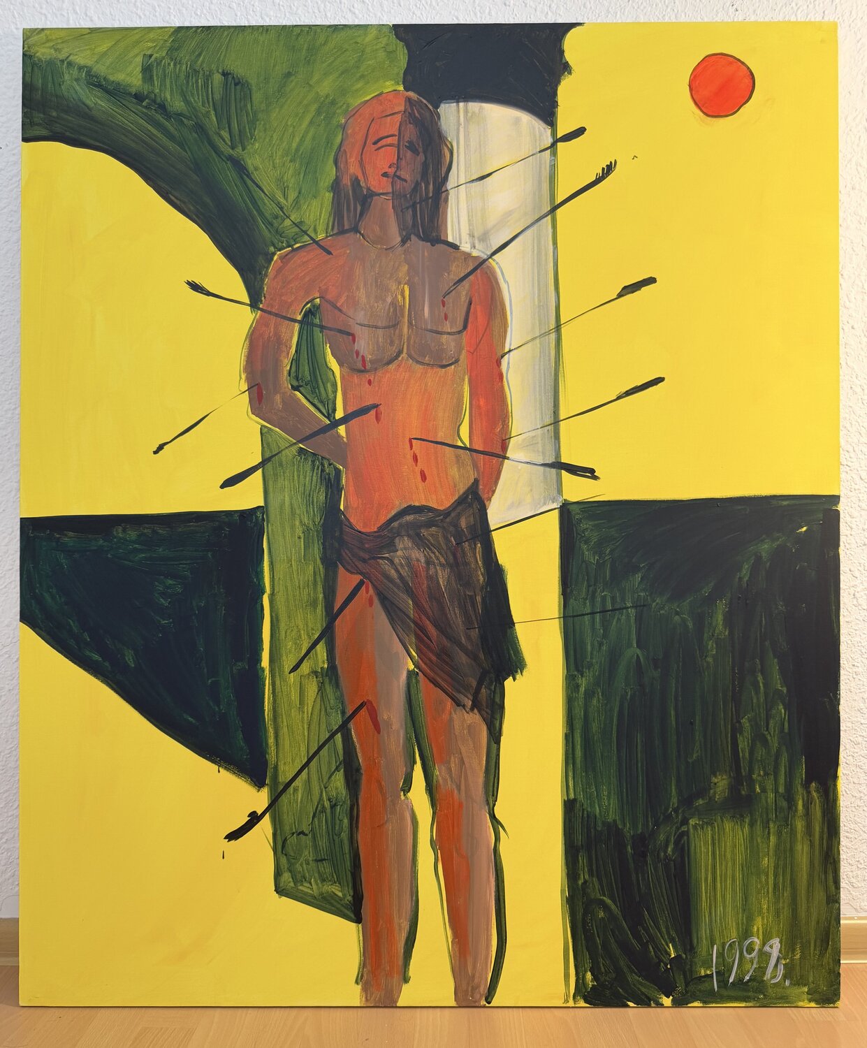 Saint Sebastian Brüder Peter & Arkadi Martyniuk Original painting for sale