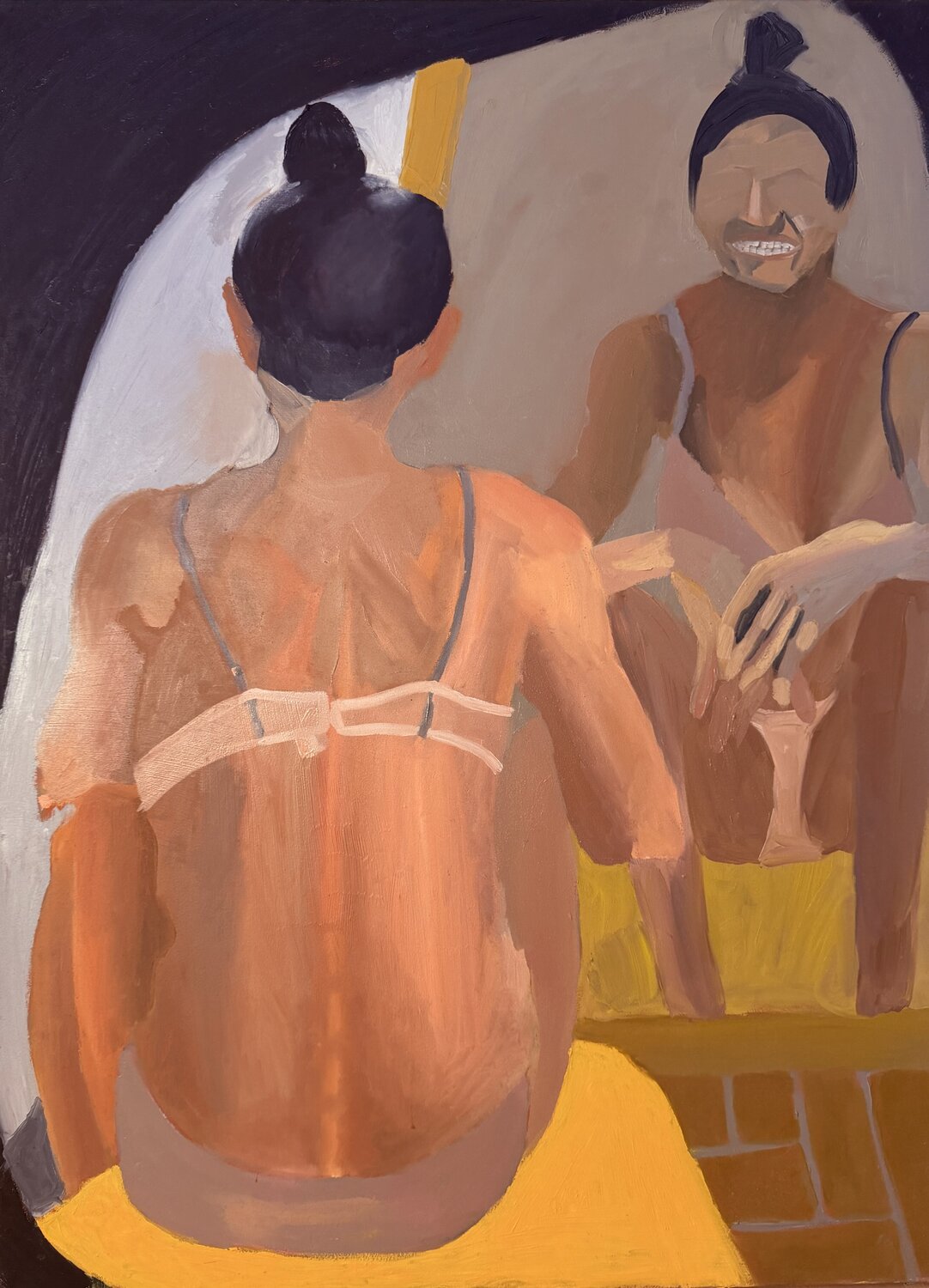 Зеркало Brüder Peter & Arkadi Martyniuk Original painting for sale