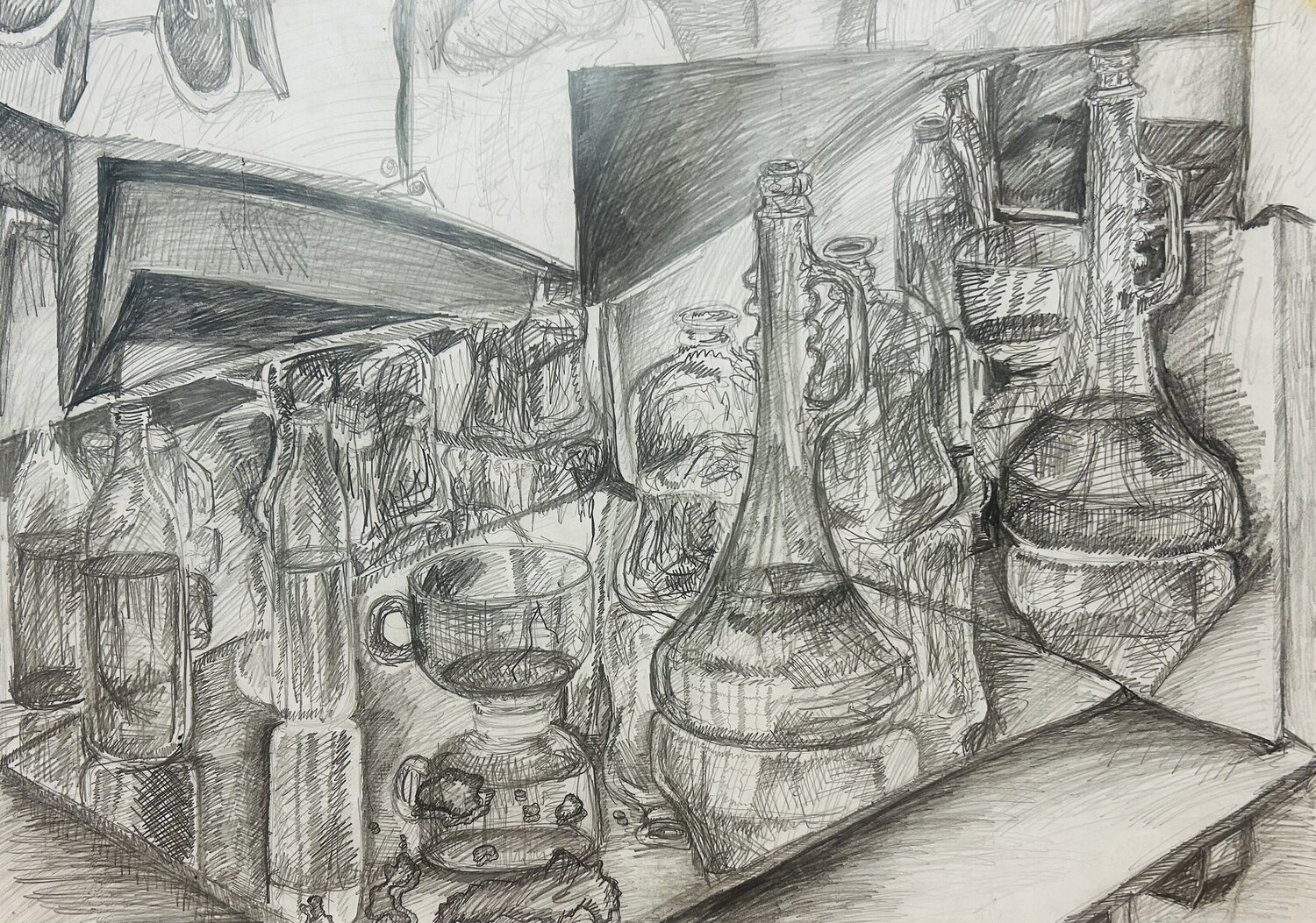 Хрустальный натюрморт Brüder Peter & Arkadi Martyniuk Drawing for sale
