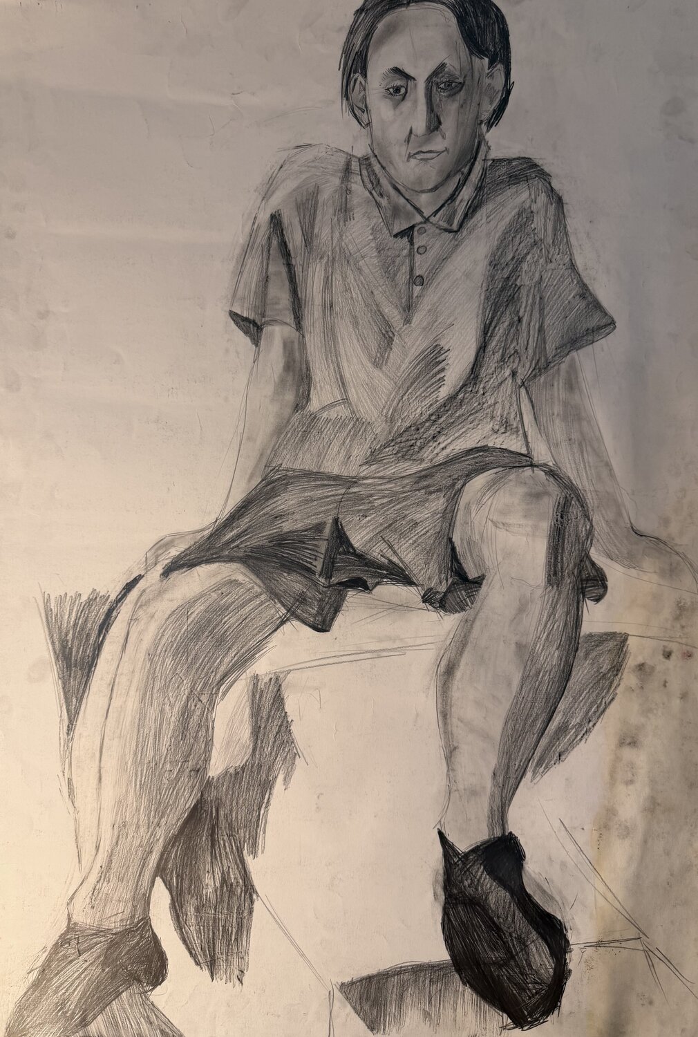 Portrait of a young boy Brüder Peter & Arkadi Martyniuk Drawing for sale
