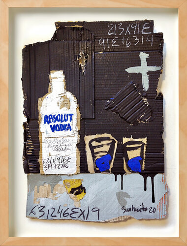 BODEGON ABSOLUT by Jesús BARBEITO, Painting for Sale on Select