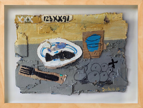 VASO AZUL by Jesús BARBEITO, Painting for Sale on Select