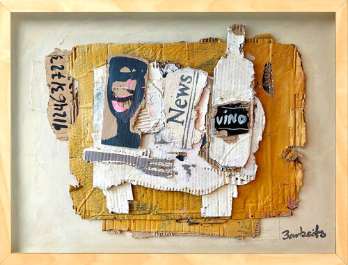 BODEGON CON PERIODICO by Jesús BARBEITO, Painting for Sale on Select