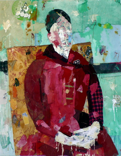 SEÑORA DE CEZANNE (VERSION) by Jesús BARBEITO, Painting for Sale on Select