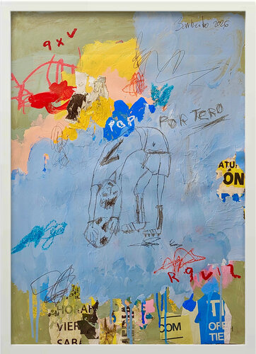 GOALKEEPER- PORTERO by Jesús BARBEITO, Painting for Sale on Select